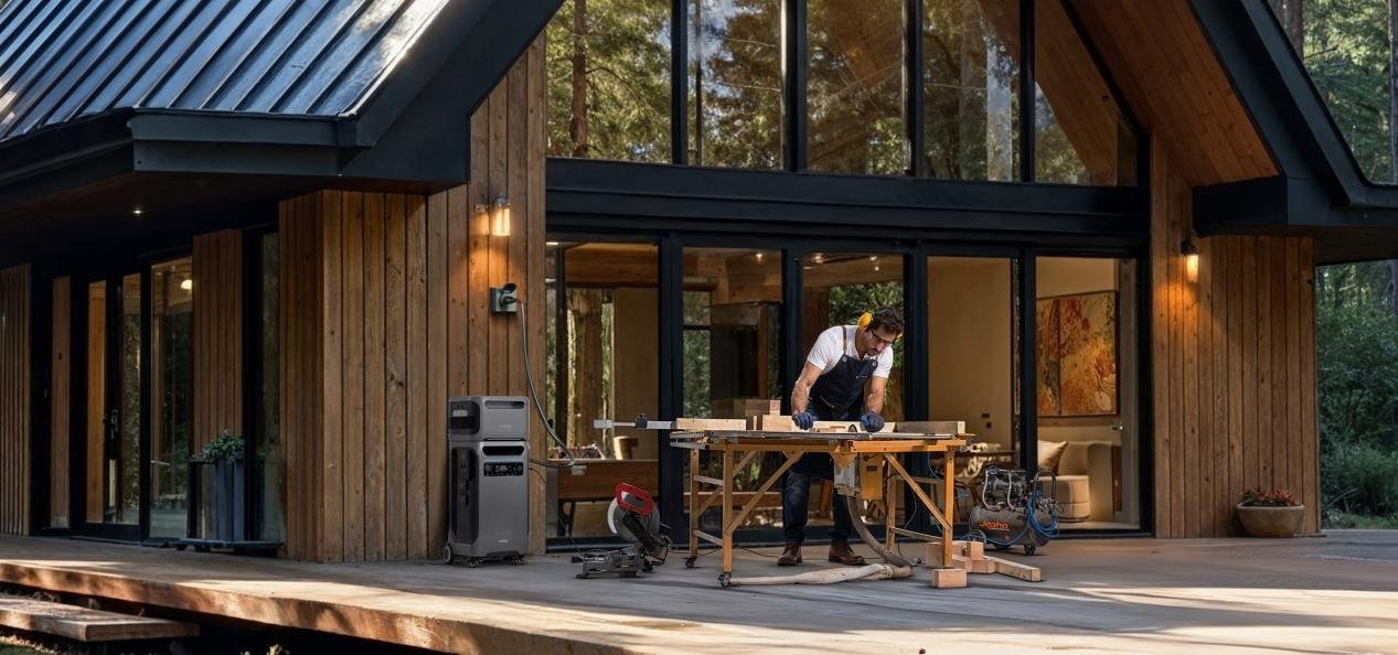 Solar-Powered Generators for Construction Sites